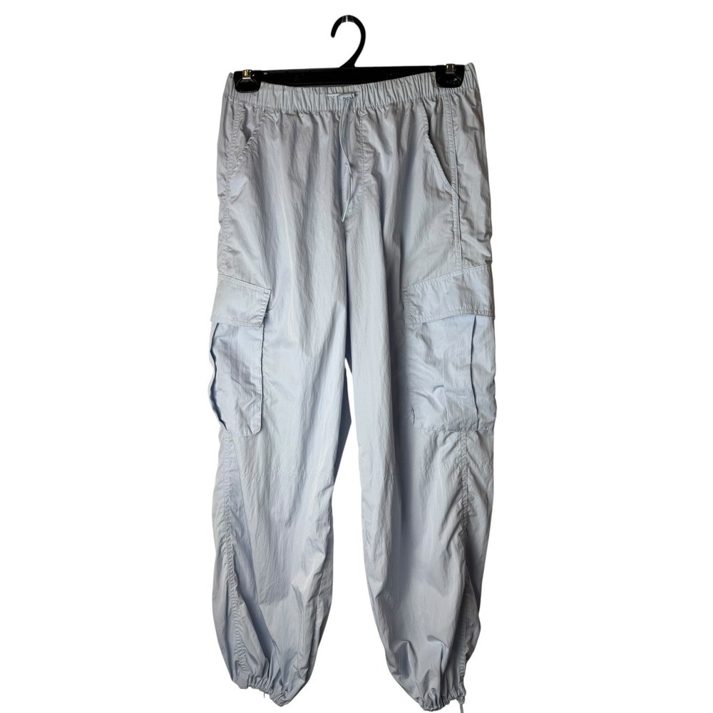 OFFLINE by Aerie Cargo Jogger Pants Women Medium Blue Gorpcore Athleisure Yoga - Picture 2 of 13